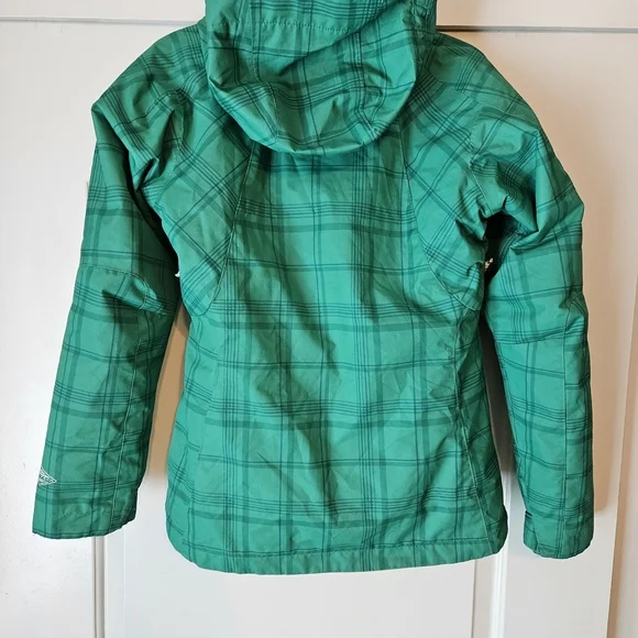 Columbia Whirlibird Omni Heat 3 In 1 Jacket Women's Small Green Interchange Ski - Picture 12 of 12